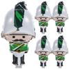 LALADEFIEE 5pcs Christmas Nutcracker Soldier Foil Balloons Party Decoration Set Small Inflatable Decorative Balloons for Holiday Celebration and Photo Backdrop view 1