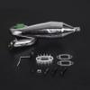 FLMLF Metal Clamp Exhaust Tuned Pipe + Muffler Kit of 23CC-36CC Engine for 1/5 HPI ROFUN ROVAN KM Baja SS 5B 5T 5SC Rc Parts (Green Color 4) view 3