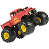 Monster Jam Grave Digger 1:24 Scale Monster Truck Toy, Die-Cast Push Vehicle with Oversized Tires, Official Truck, Ages 3+ view 2