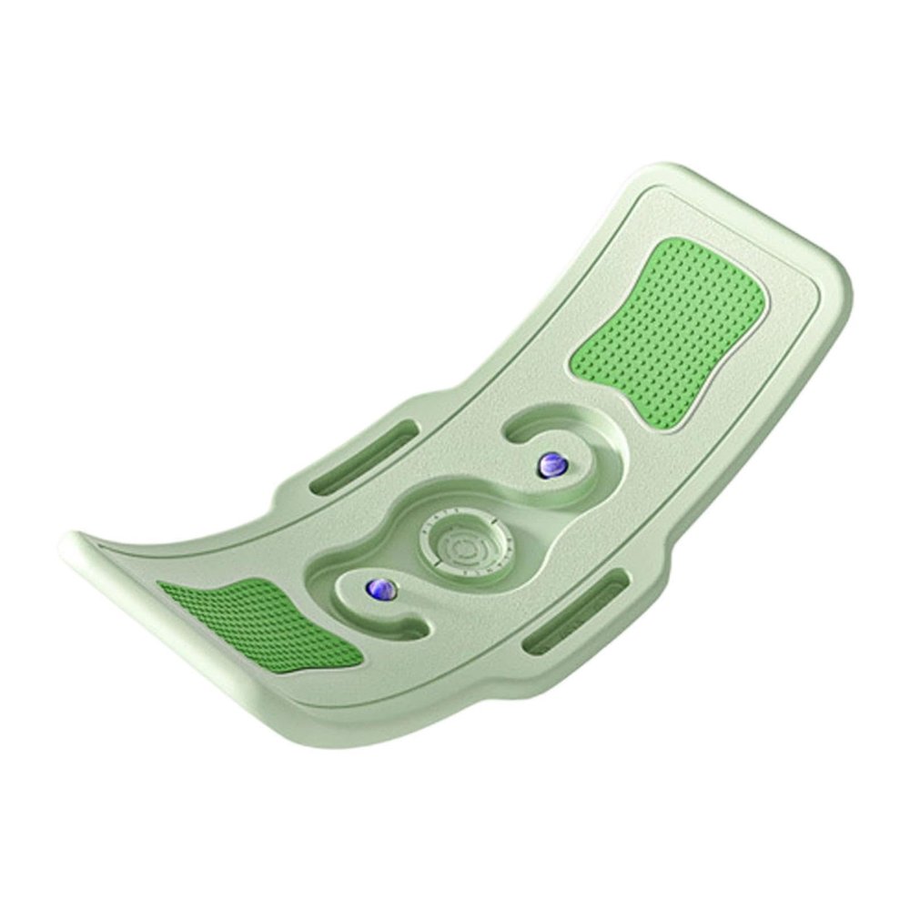 Tdoutop Balance Board Wobble Seesaw Abdominal Training Professional Leg Stability Toy HDPE Material Suitable for s Indoor Use and Preschool, Green
