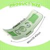 Tdoutop Balance Board Wobble Seesaw Abdominal Training Professional Leg Stability Toy HDPE Material Suitable for s Indoor Use and Preschool, Green view 2