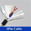 1Meter/pc TRVVSP High Flexibility Drag Chain Cable For Robot 2/4/6/8/10/12/16Pins Twisted Pair Shielded Servo Encoder Wire Line(2Pin,0.3 Square) view 2