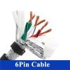 1Meter/pc TRVVSP High Flexibility Drag Chain Cable For Robot 2/4/6/8/10/12/16Pins Twisted Pair Shielded Servo Encoder Wire Line(6Pin,0.5 Square) view 3