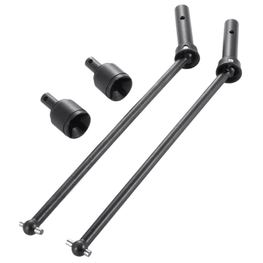 COMODO Steel Front Drive Shaft Dog Bone & Drive Cup Compatible with 1/5 Scale A-RRMA 8S Outcast 8S EXB RC Cars Upgrade Parts