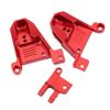 COMODO CNC Aluminum Front & Rear Shock Tower Mount Compatible with 1/10 Scale RC Crawler Models for Chassis Height Adjustment view 1