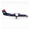 1 200 for Bombardier Dash 8 DASH8 8Q300 Q300 N337EN Airplane Aircraft Plane Diecast Alloy Model Aviation Enthusiasts view 2