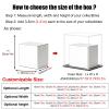 70 60 50 40 30 20 cm Large Display Cases for Collectibles, Clear Miniatures Show Boxes for Hat Shoe Handbag Countertop, Stackable & Space Saving(30x45x55cm/11.8x17.7x21.6in) view 2