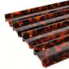 Tortoise Shell Acrylic Mahjong Rack Set with Fully Detachable Magnetic Pushers, Tortoise Shell Rack & Pusher Set, Modern American Majiang Tile Holders, 17.5 Inch Length, Glossy Finish (#a,1PC) view 3
