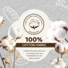 100% Cotton Baby Blanket Ultra Cozy Soft Newborn Swaddle for Boys and Girls, Gentle on Skin, Machine Washable Perfect Registry Essential Marshmallow Gray view 3