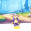 3D Printed Articulated Monkey Fidget Toy, 1pc Articulated Posable Hangable Monkey, Stands on Its Own for Fun Poses and Display - AM001-SMALL-ASS (Purple) view 1