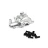 RC Cars Parts For SCY 16101 16102 16103 16201 For JJRC C8805 Q130A 1/16 Metal Front GearBox Housing Gear Box Differential Case RC Car Upgrade Parts(Silver) view 1
