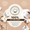 100% Cotton Baby Blanket Ultra Cozy Soft Newborn Swaddle for Boys and Girls, Gentle on Skin, Machine Washable Perfect Registry Essential Caramel Bread view 3