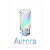 Custom Name Holographic Stickers, Personalized Iridescent Crystal Transfer Decals for Glass Cups, Water Bottles, Laptops, Waterproof Permanent Rub-on Labels, Aesthetic Gifts for Women view 1