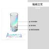 Custom Name Holographic Stickers, Personalized Iridescent Crystal Transfer Decals for Glass Cups, Water Bottles, Laptops, Waterproof Permanent Rub-on Labels, Aesthetic Gifts for Women view 3
