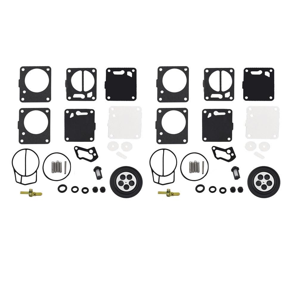 2ps Carb Rebuild Kit For Yamaha XL700 XL760 VXR SEA-DOO SP SPI HX GSX GTX GTS OEM-Quality Replacement