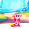 3D Printed Articulated Monkey Fidget Toy, 1pc Articulated Posable Hangable Monkey, Stands on Its Own for Fun Poses and Display - AM001-SMALL-ASS (Pink) view 4