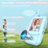 Video Walkie Talkies for Kids, Children's Day Gifts,Handheld 2 Pack Rechargeable Video Intercom Kids Walkies Talkies for Family Games, Outside, Camping, Hiking for Boys Girls Ages 3+,up to 400m view 4
