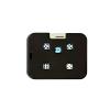 3D Printed Creative Mechanical Dice Spinner, Spinner Dice & Mechanical Dice Fidget Toy, Portable Stress Toy for Anxiety Relief, Game Props for Dice Board Game (Black, One) view 1
