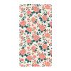 Simple Spring Rose Peach Baby Crib Sheets Cotton Baby Playard Sheet Soft Breathable Muslin Toddler Crib Sheet, S view 1