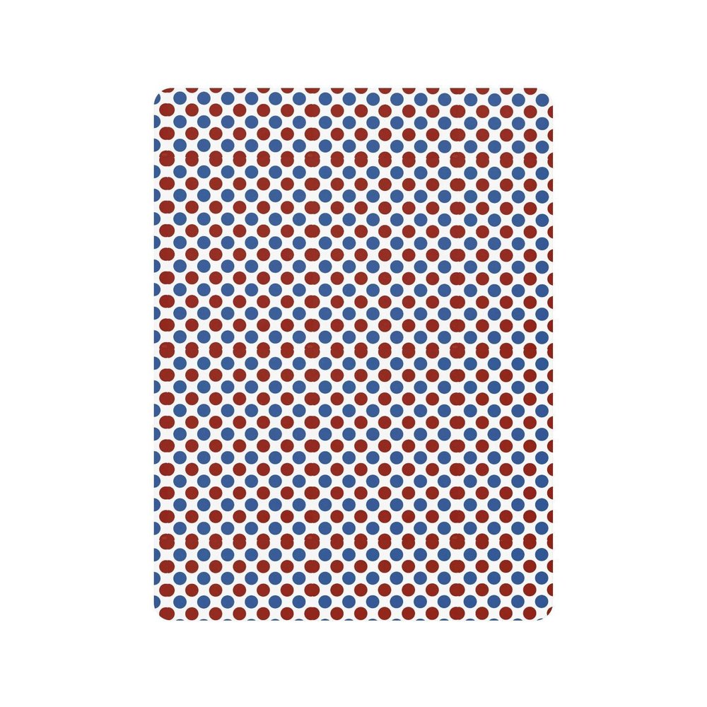 Red and Blue Dots 4th of July Independence Day Crib Sheets for Baby Boys Girls Cotton Baby Playard Sheet Soft Breathable Muslin Crib Bedding, M