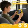 Electronic Tic Tac Toe Game,5-in-1 Handheld Puzzle Games,Tic Tac Toe Bolt Game for Educational&Memory,Portable Travel Games for Car Ride with Silent Mode,Toys Gift Idea for Kids&Family-Yellow view 4