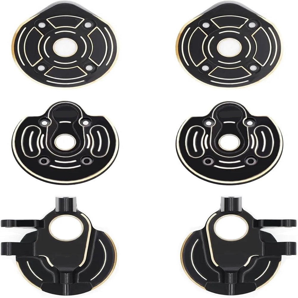 1.9 for Capra SCX10 III Brass Kit 1.1lb RC Crawler for Axial SCX10 AR45P UTB10 confident