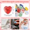 24 Pack Valentines Day Gifts for Kids, Valentines Day Cards with Heart-Shaped Crystal Gemstones for School Classroom Exchange, Valentine Party Favors&Goody Bag Fillers for Girls and Boys Ages 412 view 4