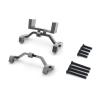 RC Repairs Components For MN D90 D91 MN40 MN45 MN96 MN99 For MN99S 1/12 Metal Pull Rod Mount For Seat And Servo Mount Bracket RC Car Upgrade Parts(Titanium) view 1