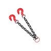 Sunydog RC Model Accessories, Metal Simulation Tow Chain with Hooks Instantly Enhances Appearance for Remote Controlled Cars. Versatile Upgrade for Crawler (Double Hook) view 3