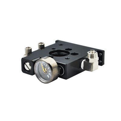 10Mpa Hydraulic Pump Connection Board with Pressure Regulating Valve Pressure Meter for 1:12 RC Hydraulic Excavator Loader Parts