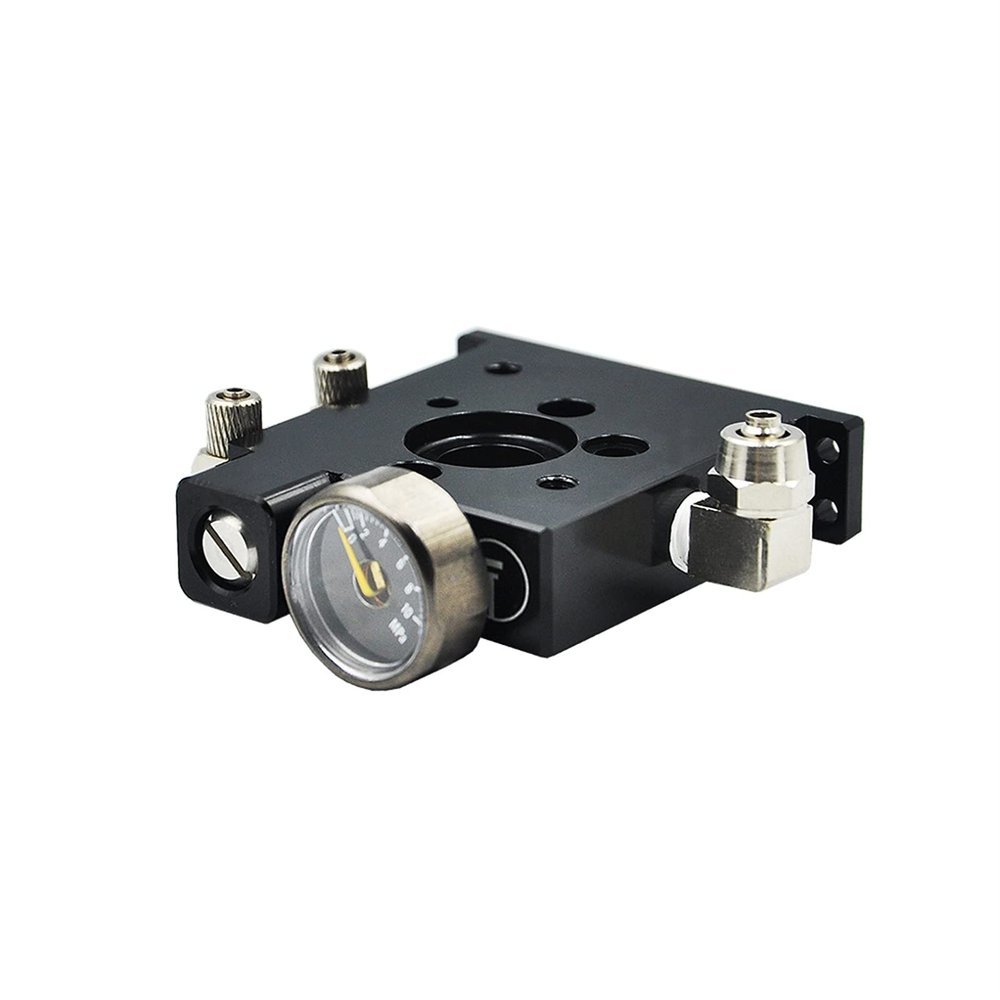 10Mpa Hydraulic Pump Connection Board with Pressure Regulating Valve Pressure Meter for 1:12 RC Hydraulic Excavator Loader Parts