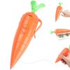 Carrot Shaped Pen, Kids Recorder Toy & Ballpoint Pen, Writing & Voice Recording for Boys Girls, Orange view 1
