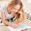 Carrot Shaped Pen, Kids Recorder Toy & Ballpoint Pen, Writing & Voice Recording for Boys Girls, Orange view 4