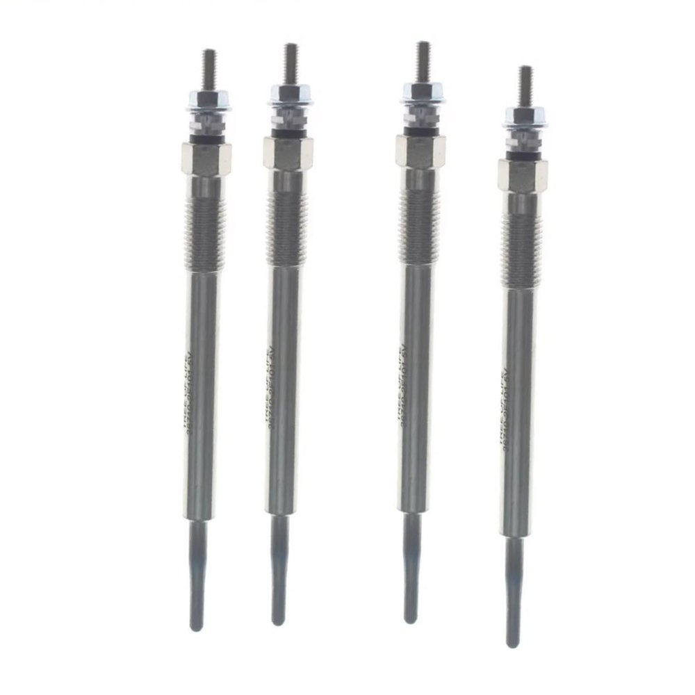 Heater Glow Plugs Compatible with Genesis for G70 for Shooting for Brake Ik 2021 36710 2F300 Vehicl Auxiliary Heating Glow Plugs Parts 4pc