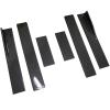 2M Side Skirt Extension Kit Universal Compatible with W205 W204 W203 W211 W212 W213 W117 C117 W176 A-MG GTR Car Accessories(Carbon Fiber Look) view 1