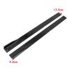 2M Side Skirt Extension Kit Universal Compatible with W205 W204 W203 W211 W212 W213 W117 C117 W176 A-MG GTR Car Accessories(Carbon Fiber Look) view 4