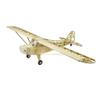 AEORCACC 1200mm Wingspan Piper Cub J3 Balsa Wood RC Airplane Kit, DIY Assembly Aircraft Model for Beginners, Easy to Fly Wooden Training RC Plane view 1