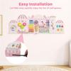 lafengyan Montessori-Inspired Wall-Mounted Sensory Activity Board for Hands-On Learning and Fine Motor Development view 3