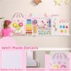 lafengyan Montessori-Inspired Wall-Mounted Sensory Activity Board for Hands-On Learning and Fine Motor Development view 4