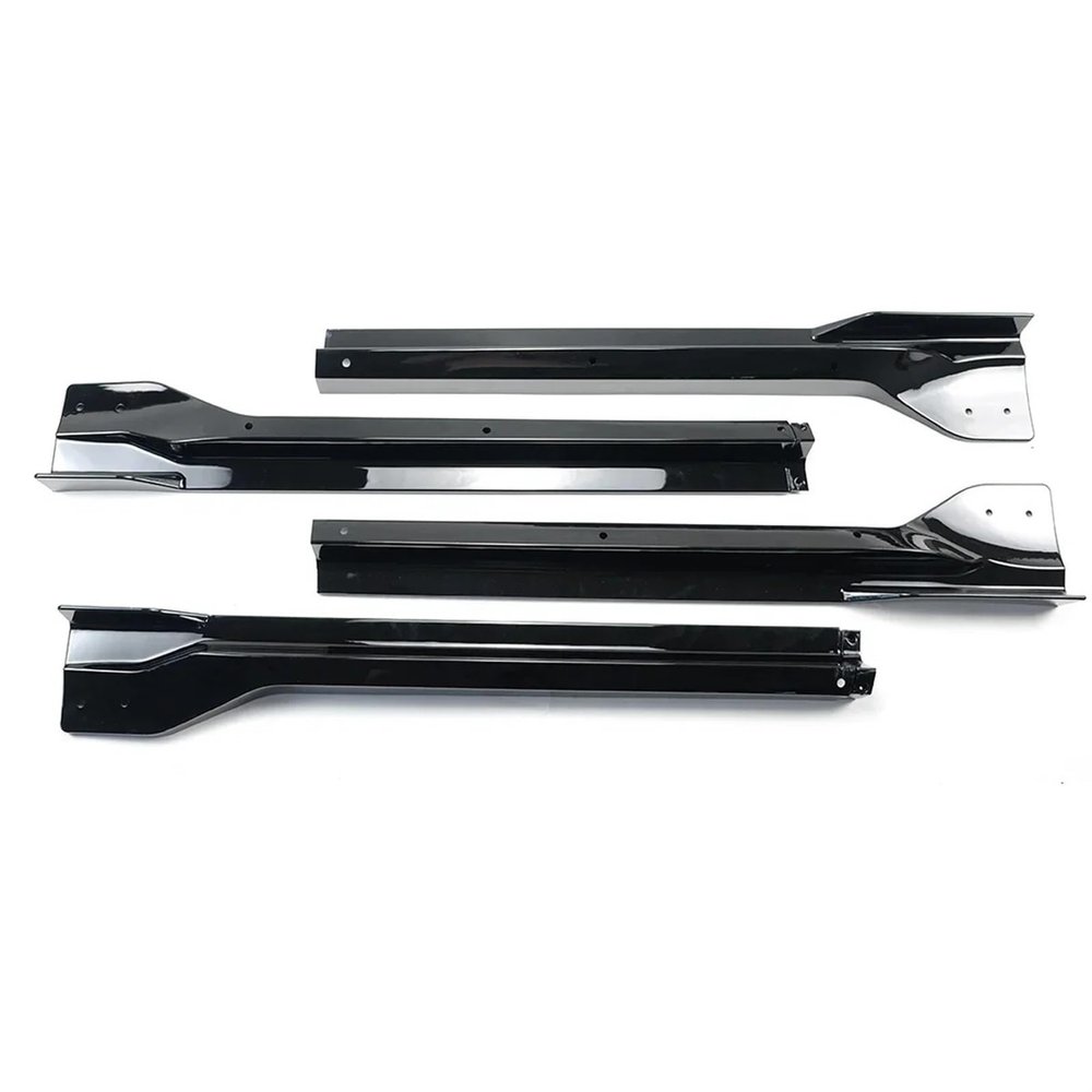 Compatible with Jeep Grand Cherokee SRT8/Wk2 2012-2021 Car Side Skirt Extension Splitter Spoiler Diffuser Accessories(Glossy Black)