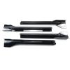 Compatible with Jeep Grand Cherokee SRT8/Wk2 2012-2021 Car Side Skirt Extension Splitter Spoiler Diffuser Accessories(Glossy Black) view 1