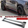 Compatible with Jeep Grand Cherokee SRT8/Wk2 2012-2021 Car Side Skirt Extension Splitter Spoiler Diffuser Accessories(Glossy Black) view 4
