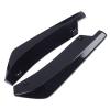 Rear Bumper Diffuser Splitter Spoiler Universal Canard Scratch Protector Winglets Side Skirt Extension Anti-Scratch Parts(Bright Black) view 1