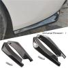 Rear Bumper Diffuser Splitter Spoiler Universal Canard Scratch Protector Winglets Side Skirt Extension Anti-Scratch Parts(Bright Black) view 3
