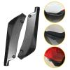Rear Bumper Diffuser Splitter Spoiler Universal Canard Scratch Protector Winglets Side Skirt Extension Anti-Scratch Parts(Bright Black) view 4