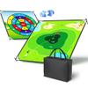 1GoTo-G 72" x 72" Battle Golf Chipping Game - 2-in-1 Sticky Golf Game Set, Large Chipping Mat for Chipping Practice - Fun Family Party Game for Indoor and Outdoor Use view 1