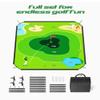 1GoTo-G 72" x 72" Battle Golf Chipping Game - 2-in-1 Sticky Golf Game Set, Large Chipping Mat for Chipping Practice - Fun Family Party Game for Indoor and Outdoor Use view 4