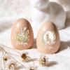 Coifrok Personalized Musical Easter Egg Shaker 2026, Custom Crystal Sticker Wooden Easter Eggs Gifts for Kids Baby,Easter Basket Stuffers,Birthday Gift Idea view 4