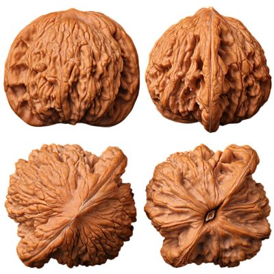2026 New Wenwan Walnuts, Traditional Chinese Fidget Walnuts, Walnut and Massage Stress Relief Health Care Ball Toy for Stress Relief Gift Massage Gadget (4Pcs)