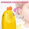 Nurnesy Baby Phone Toy Baby Cell Phone Toy with Teether, Light & Music Kids Fake Infant Toddler, Preschool Holiday Birthday Presnet for Girl Boy view 2